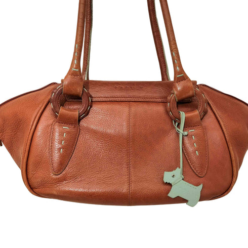 ラドリーロンドン RADLEY LONDON ドッグチャーム レザー ハンドバッグ レディース