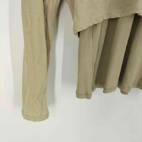 プラージュ PLAGE FRESCA TWIN レイヤード トップス レディース