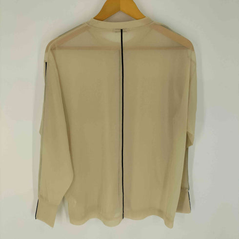 クラネ CLANE LINE SHEER L/S TOPS/ラインシアーロングスリーブトップス レディース FREE