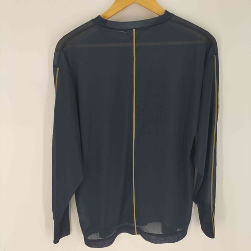 クラネ CLANE LINE SHEER L/S TOPS/ラインシアーロングスリーブトップス レディース FREE