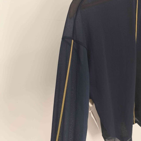 クラネ CLANE LINE SHEER L/S TOPS/ラインシアーロングスリーブトップス レディース FREE