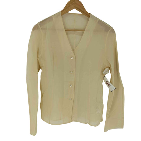 プラージュ PLAGE SHEER COTTON VN シアーコットンブラウス レディース