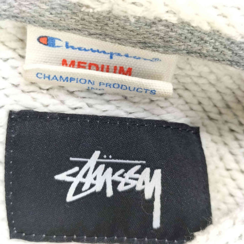 ステューシー Stussy ロゴ センター刺繍 長袖 パーカー メンズ M