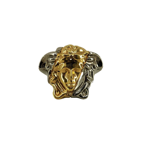 ヴェルサーチ VERSACE イタリア製 メデューサヘッド リング メンズ