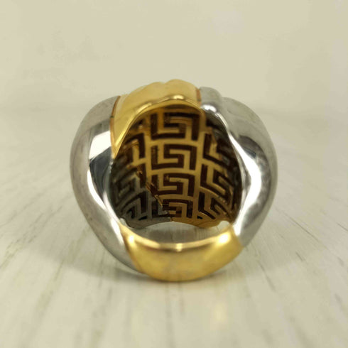 ヴェルサーチ VERSACE イタリア製 メデューサヘッド リング メンズ