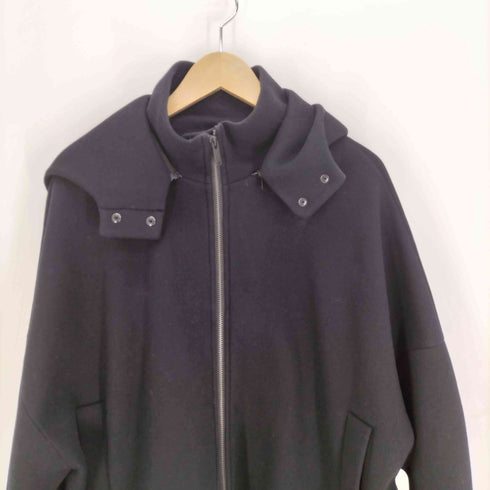 コス COS フード デタッチャブル ウォーマー パーカー メンズ import:M