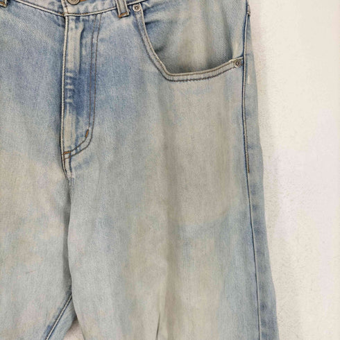 ステューシー Stussy ブリーチ加工 ワイド デニム パンツ メンズ 34