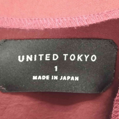 ユナイテッドトウキョウ UNITED TOKYO ハンギングスリーブジャンスカ ワンピース レディース 1