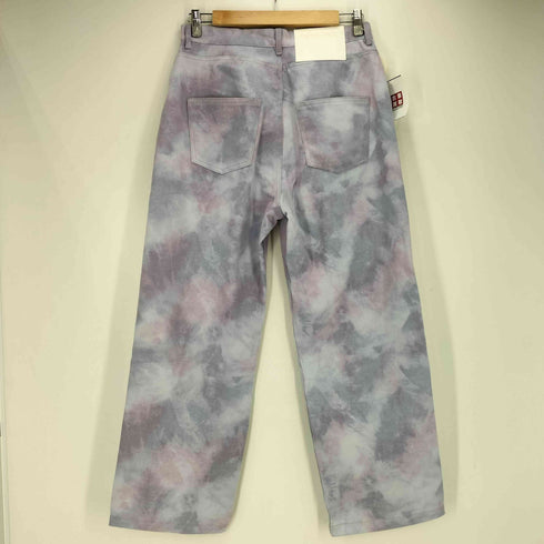 fa.er.ie lucky 7 dying wide denim / light purple / ダイイングワイドデニム レディース import:S