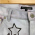fa.er.ie lucky 7 dying wide denim / light purple / ダイイングワイドデニム レディース import:S