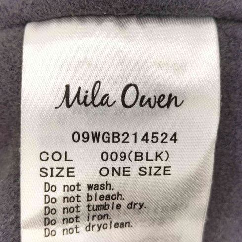 ミラオーウェン Mila Owen フェイクレザー ソフトトートバッグ レディース