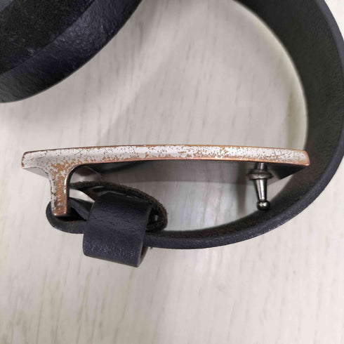 アルマーニエクスチェンジ ARMANI EXCHANGE ロゴバックル レザーベルト メンズ