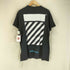 オフホワイト OFF-WHITE 17AW DIAG CARAVAGGIO TEE カラヴァジオ カラヴァッジョ プリントTシャツ メンズ S