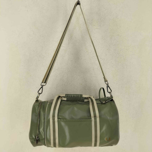 フレッドペリー FRED PERRY Classic Barrel Bag クラシック バレル バッグ メンズ FREE