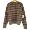 ハントクラブ HUNT CLUB チェック柄 ウール ニット メンズ import:L