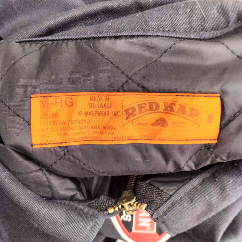 レッドキャップ RED KAP 90S M-RG ロゴワッペン 内側キルティング ワークジャケット メンズ