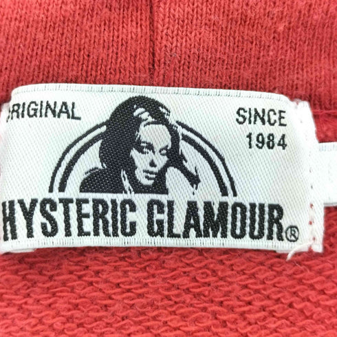 ヒステリックグラマー HYSTERIC GLAMOUR 17aw BORDER BEAR pt PK ボーダーベア柄パーカー メンズ JPN:M