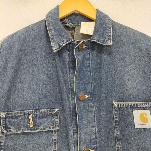 カーハート Carhartt 90S 98年製造 星タグ ブランケット無 Chore Coat チョアコート メンズ US:40