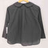 マーガレットハウエル MARGARET HOWELL SOFT COTTON 丸襟 ハーフボタン 七分袖 プルオーバーシャツ レディース US:0-2