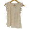ザラ ZARA ドットフリルトップス レディース import:S