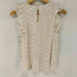 ザラ ZARA ドットフリルトップス レディース import:S