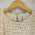 ザラ ZARA ドットフリルトップス レディース import:S