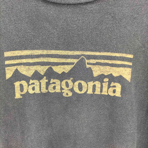 パタゴニア patagonia USA製 ロゴプリント クルーネックTシャツ メンズ JPN:L