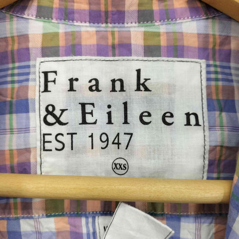 フランクアンドアイリーン Frank&Eileen BARRY USA製 開襟コットンシャツ メンズ XXS