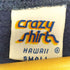 クレイジーシャツ CRAZY SHIRTS USA製 BLUE HONU HAWAII バックプリント プルオーバースウェット メンズ import:XS