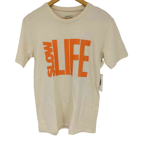 ミクスタ MIXTA USA製 SLOW LIFE Tシャツ NATURAL レディース JPN:S