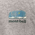 モンベル mont bell バックプリント クルーネックTシャツ メンズ