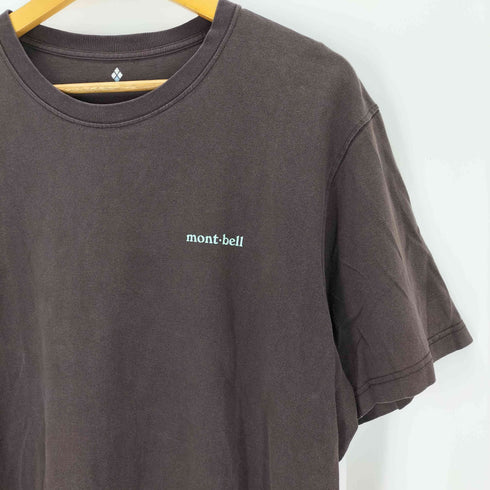 モンベル mont bell バックプリント クルーネックTシャツ メンズ JPN:L