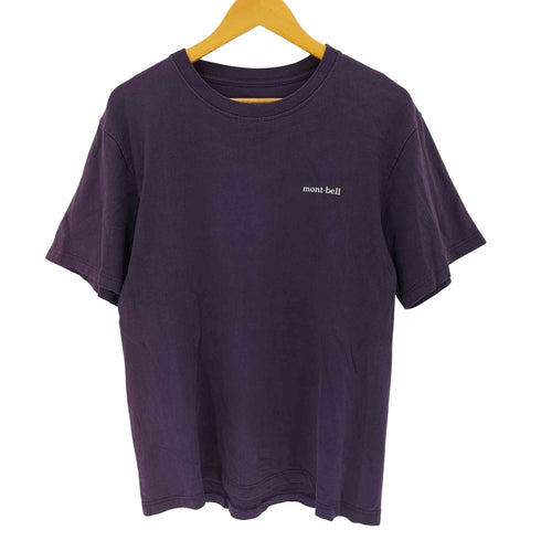 モンベル mont bell バックプリント クルーネックTシャツ メンズ
