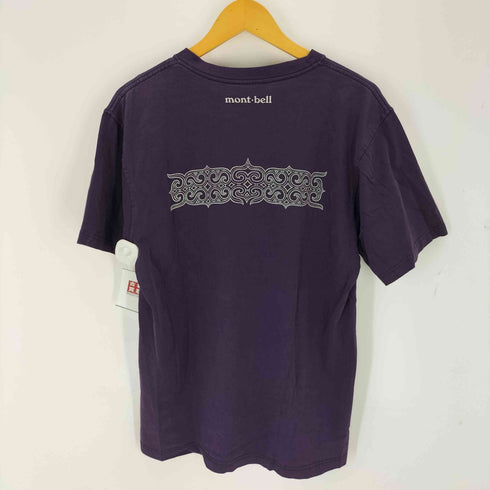 モンベル mont bell バックプリント クルーネックTシャツ メンズ
