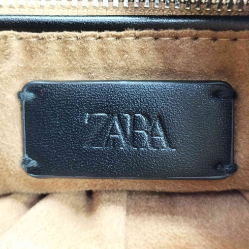 ザラ ZARA フェイクファー マキシバッグ レディース M