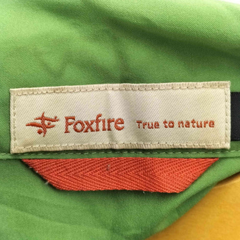 フォックスファイヤー foxfire スタンドカラー フルジップベスト メンズ JPN:L