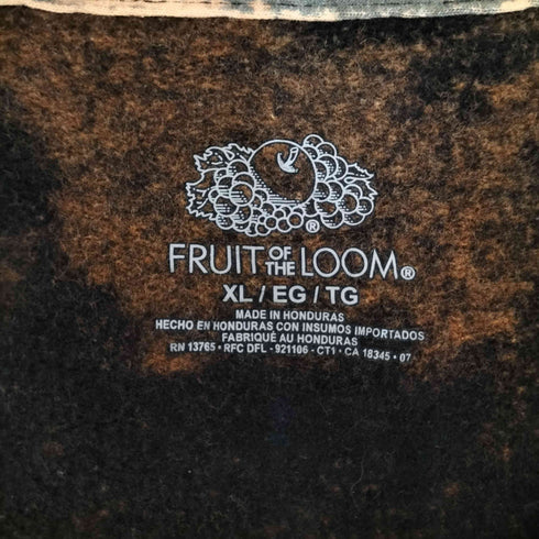 フルーツオブザルーム FRUIT OF THE LOOM ブリーチ クルーネックスウェット メンズ JPN:XL