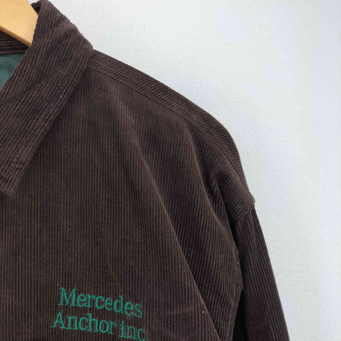 Mercedes Anchor inc. メルセデスアンカーインク B&B Corduroy Quliting Shirt コーデュロイキルティングシャツジャケット メンズ JPN:XL