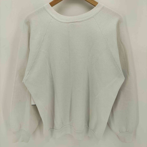 90s USA製 FRUIT OF THE LOOM ボディ 医療 プリント ラグラン スウェット メンズ import:L