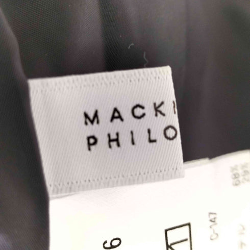 マッキントッシュフィロソフィー MACKINTOSH PHILOSOPHY 千鳥格子柄 スラックス パンツ レディース JPN:36