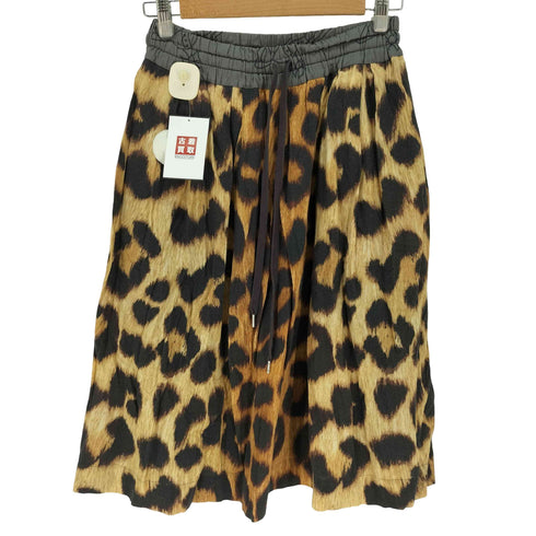 ヴィヴィアンウエストウッドレッドレーベル Vivienne Westwood RED LABEL レオパード クロップドスカート レディース 00