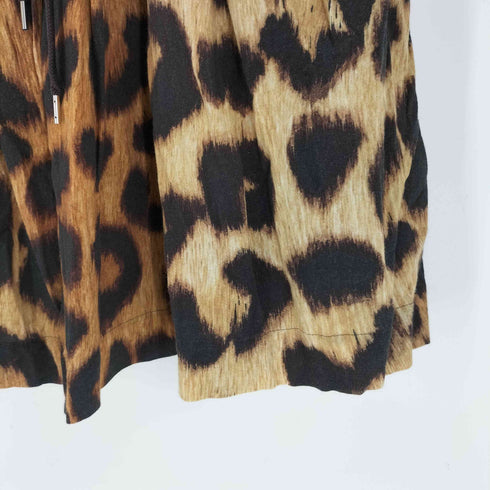 ヴィヴィアンウエストウッドレッドレーベル Vivienne Westwood RED LABEL レオパード クロップドスカート レディース 00