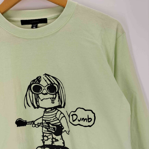 スタッドマフィン STUD MUFFIN コットン天竺 3D KURTプリント LS Tシャツ メンズ JPN:2