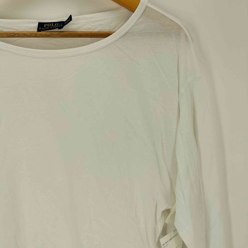 ポロラルフローレン POLO RALPH LAUREN クルーネック シースルー カットソー メンズ import:L