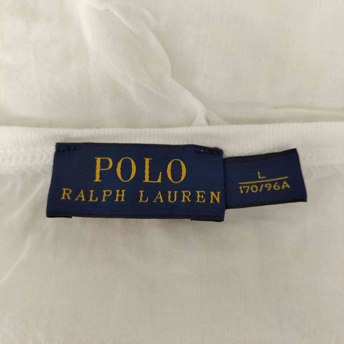 ポロラルフローレン POLO RALPH LAUREN クルーネック シースルー カットソー メンズ import:L