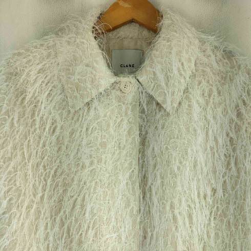 クラネ CLANE FRINGE SHORT JACKET フリンジ ショート ジャケット レディース JPN:2