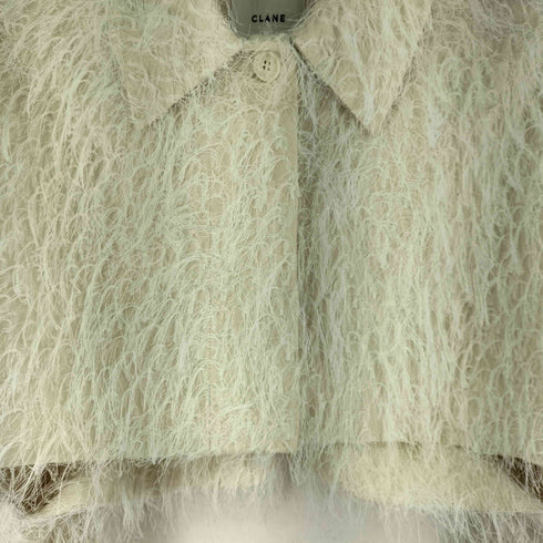 クラネ CLANE FRINGE SHORT JACKET フリンジ ショート ジャケット レディース JPN:2