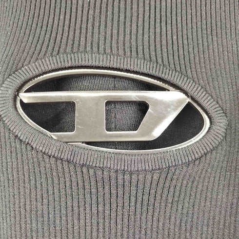 ディーゼル DIESEL M-ONERVA-TOP メタルロゴ タンクトップ レディース import:XS