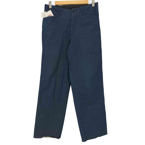 サルバム sulvam カットオフ ストレート パンツ メンズ JPN:S