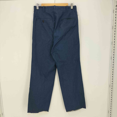 サルバム sulvam カットオフ ストレート パンツ メンズ JPN:S